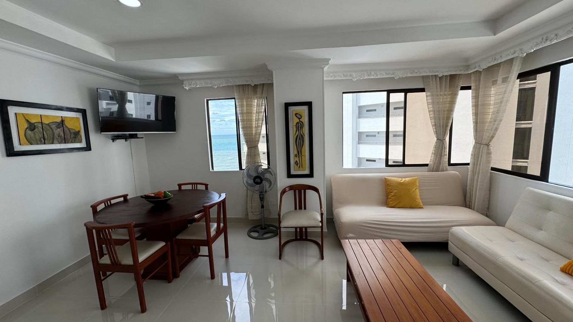 Apartment En Bocagrande Con Vista Lateral Al Mar Icdi Cartagena